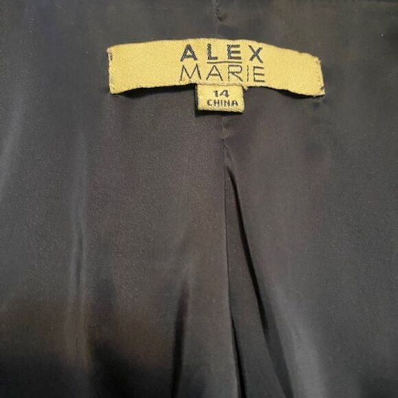 Alex Marie Brown lined blazer, size 14 - Picture 3 of 3